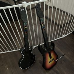 Xbox 360 Wireless Guitar Hero Guitars with Receiver