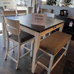 6PC Dining Room Set 