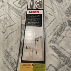New 20” Shower Handle And Knobs For Sliding Shower Or Tub Doors
