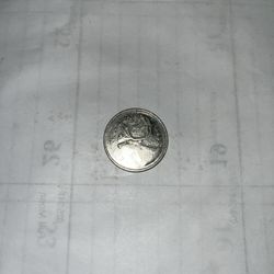 Lot Of (6) Six Canadian 25 Cent Coins 