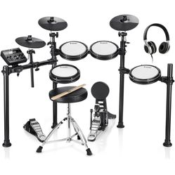 Digital Drum Set Dinner DED—200 (used) W/ AMP