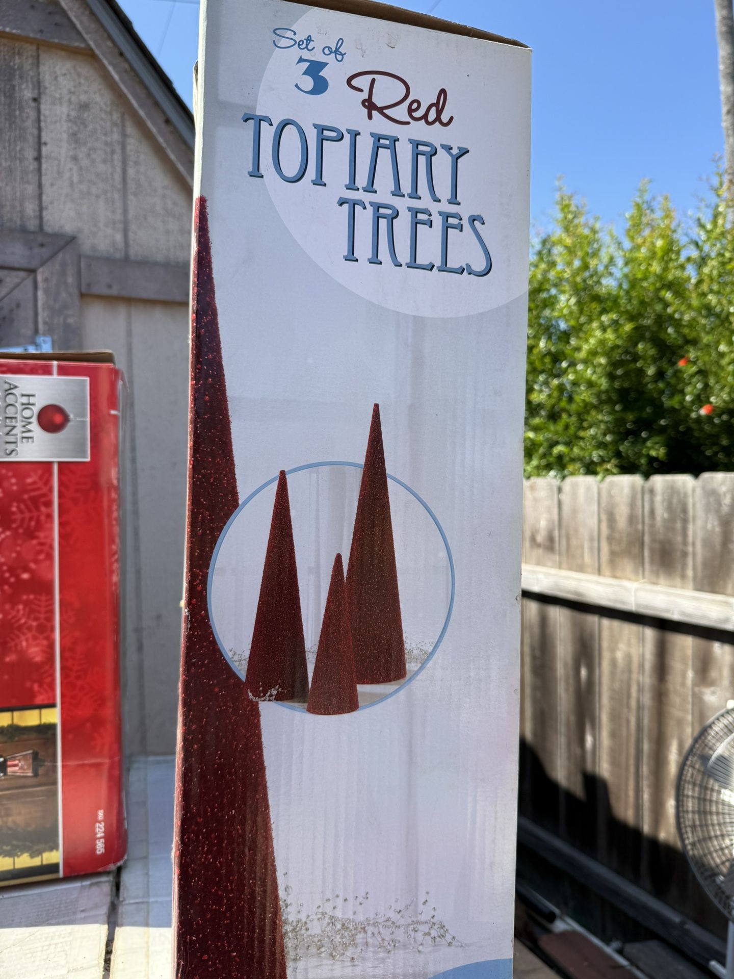 Costco Set Of 3 Topiary Trees