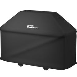 Simple Houseware 72 in. Waterproof Heavy Duty Gas BBQ Grill Cover, Weather-Resistant Polyester