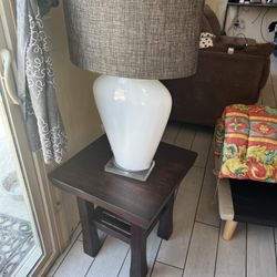 Lamp and End Table
