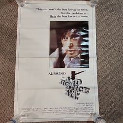 And Justice For All Movie Poster 