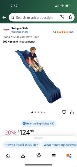 7ft Slide For Kids