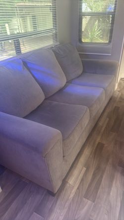 Light gray sofa