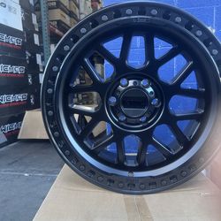 20” Kmc 549 GRS 6 lug machine and satin black available