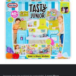 Little Tikes Tasty Jr Play Kitchen New In Box 