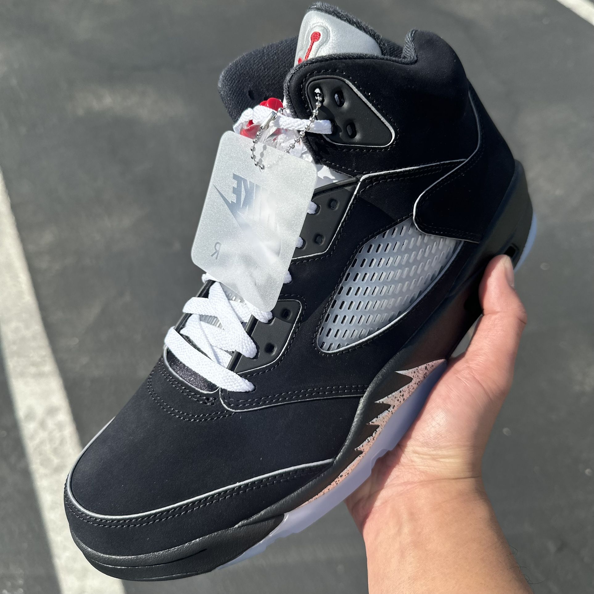 Brand New Jordan 5 OG Black Metallic Reimagined Size 11