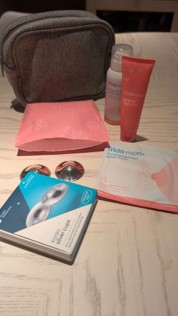 Breastfeeding Nipple Care Kit Koala Nipple Cover and Frida Mom Nipple Care Items
