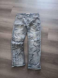 Stacked jeans
