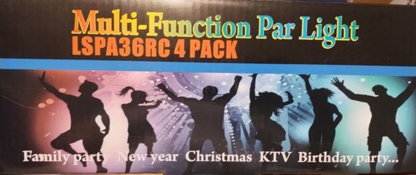 Party Lights multifunction 4piece set