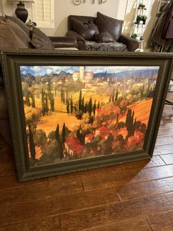 Framed Painting Replica 47 X 37