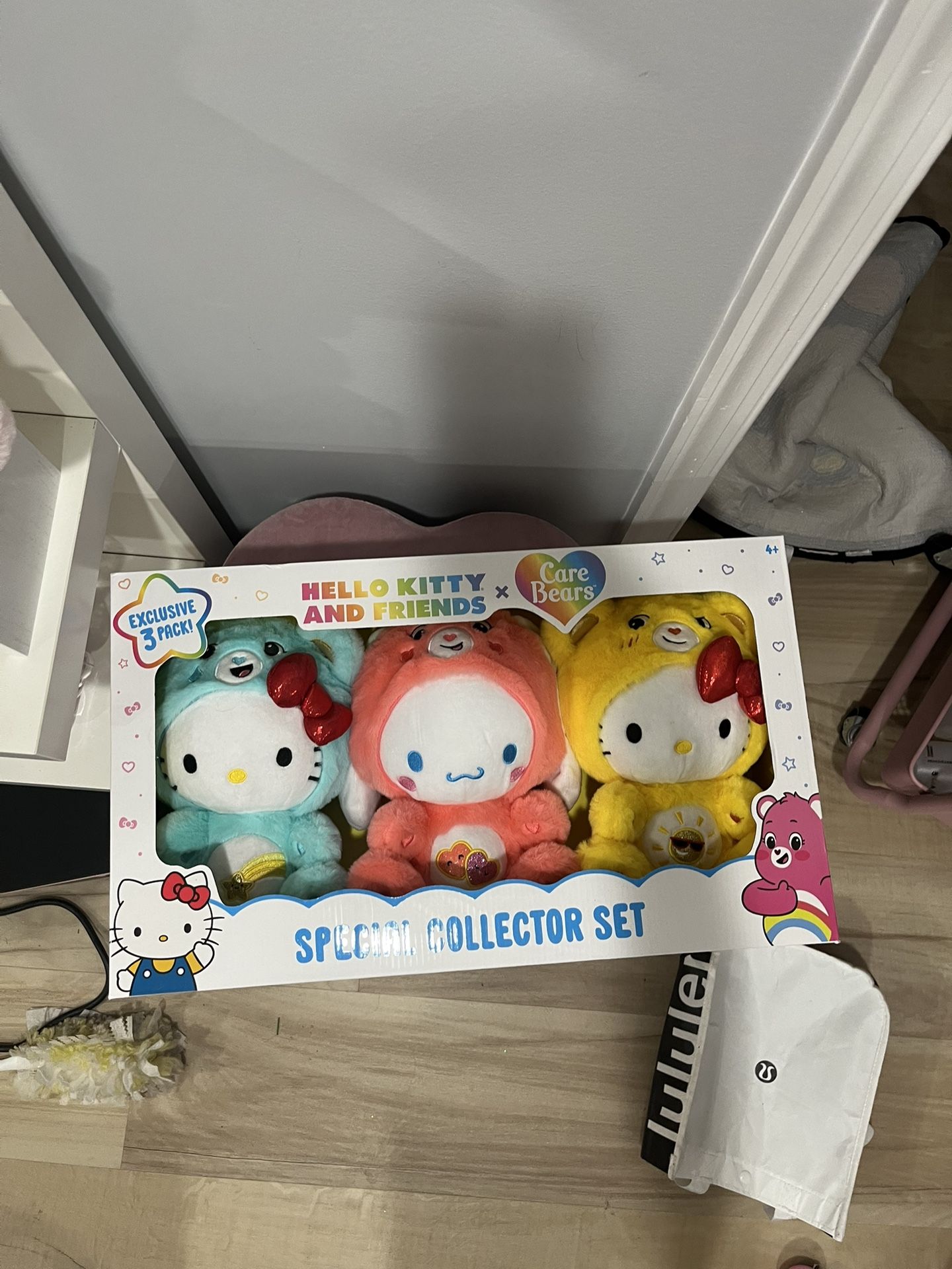 3 Hello Kitty Care Bears
