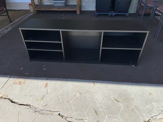 Black Entertainment Center / TV Cabinet