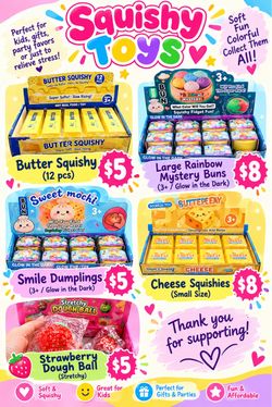 Toys  Squishes and dumplings