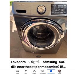 Lavadora samsung  400 dlls  mccombs y salem