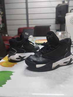 Size 4 black jordans