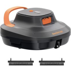 Cordless Robotic Pool Cleaner with 2 Brushes, 150 Mins Runtime, Pool Vacuum for Above Ground Pool, with 2 Brushless Motors and Smart Parking Technolog
