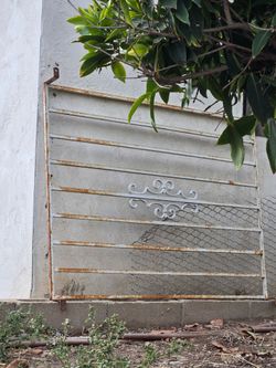 Free metal security window