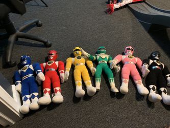 Power ranger stuffed animal collectibles