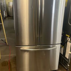 NEW OPEN BOX SAMSUNG FRENCH STYLE REFRIGERATOR 