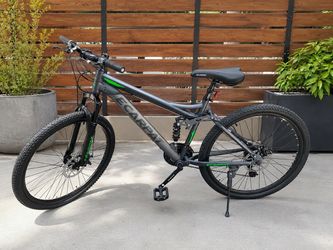 Mountain Bike 26 Inch, 21 Speed Full Suspension Off-Road Commuter