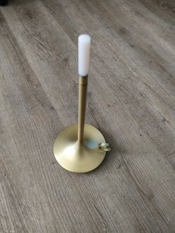 Graypants Wick LED Candle Table Lamp For Sale 