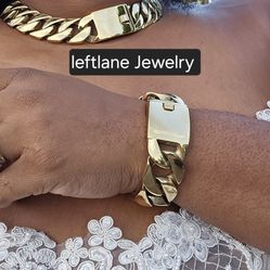 I Deliver I Ship 14k Gold Plated Chain Set