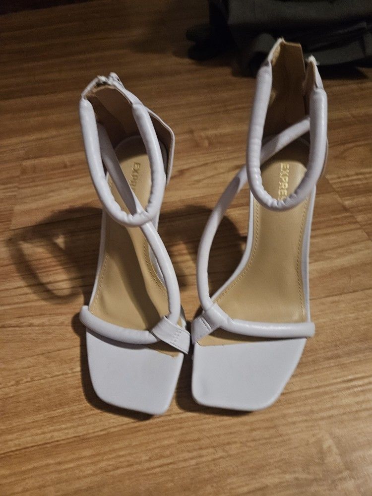 Purple Express Short Heels Size 6