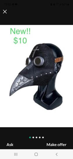Dr Plague Mask/mascaras New $10