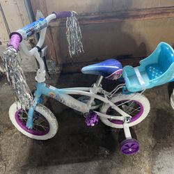 Girls Huffy  12” Frozen Bicycle