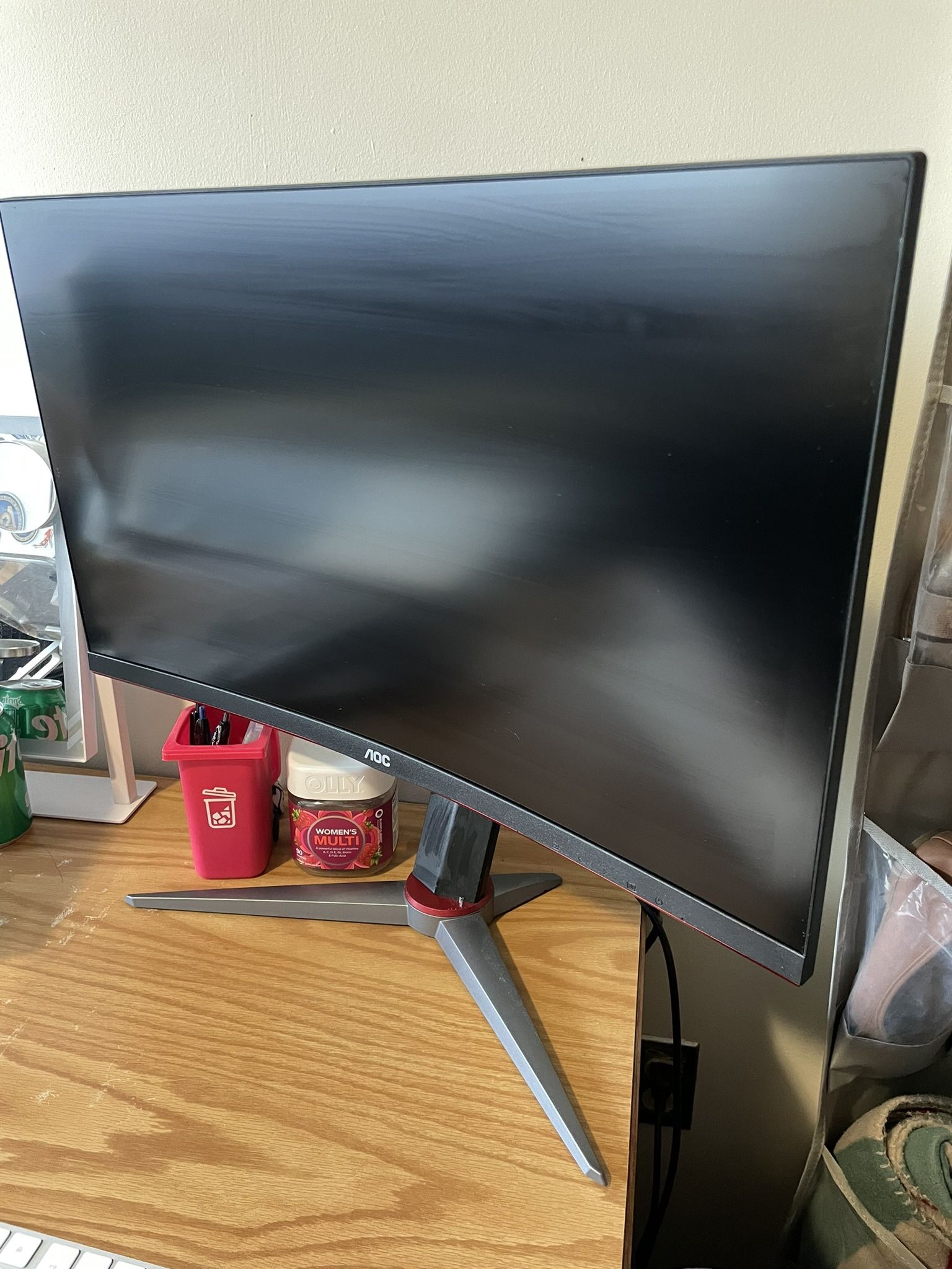 Monitor (AOC C24G1 24” Curved Frameless Gaming Monitor)