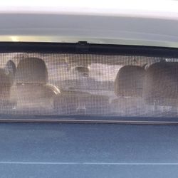 Audi A4 Avant Wagon Allroad Partition Panel Pet Dog Barrier OEM 

