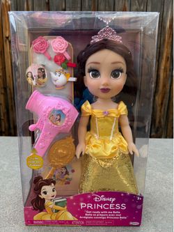 Disney princess large doll and hair play set