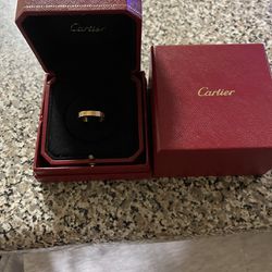 Cartier Love Ring Size 54 AU750 