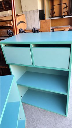 Matching Turquoise Kids Furniture Set – 3 Pieces