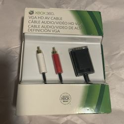 Original Xbox 360 VGA Cord