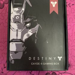 Destiny Cayde-6 Gaming Box(Includes Knit One, Purr Two Emblem)