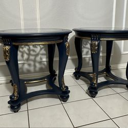 End tables, side tables, nightstands, accent tables.