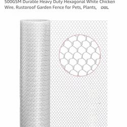 Plastic Chicken Wire Fencing Roll