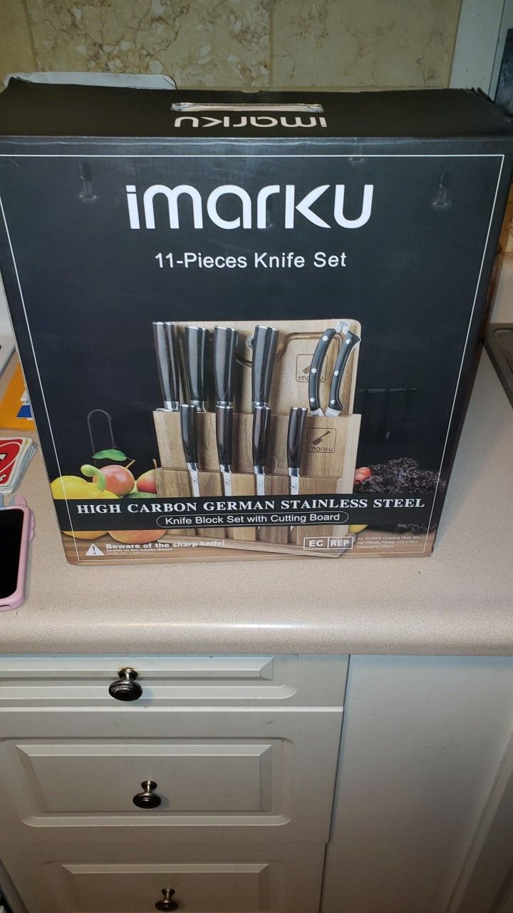 Imarku 11 Peice Knife Set
