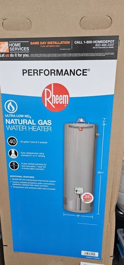 New 40 Gallons Water Heater