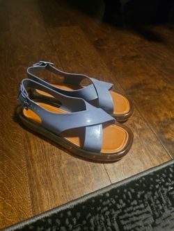 Tory Burch Crisscross Bubble Jelly Sandals