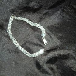 SILVER  TURKEY BYZANTINE STYLE 925 BRACELET 