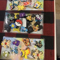 Pokémon Shoe Charms 