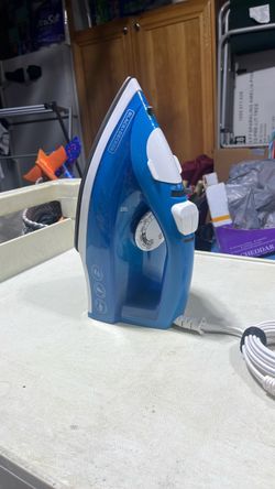 Black and decker steam iron