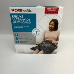 New CVS Health Deluxe Ultra-Wide Heating Pad 896095