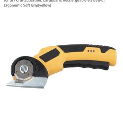 Cordless Electric Fabric Cutter Rotary Cutting Tool USB-C Rechargeable (3 Available)